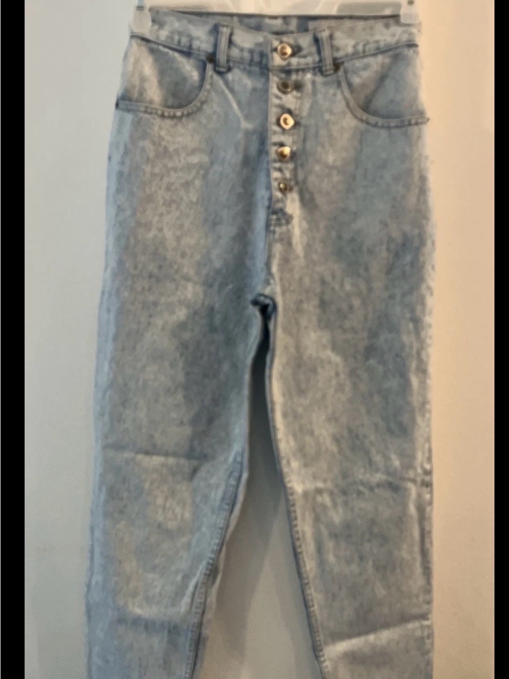 Lawman Group International Jeans Women’s  Vintage Button Fly blue Denim Size 11
